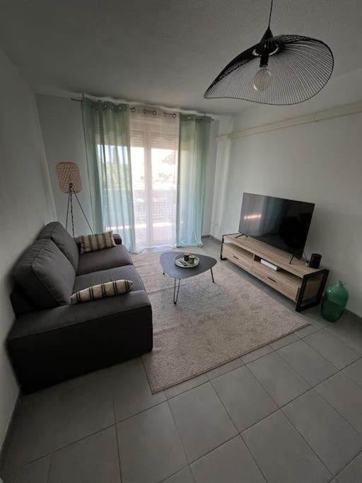 Joli Appt 45 M2 Avec Terrasse Apartment ลูเนล ภายนอก รูปภาพ